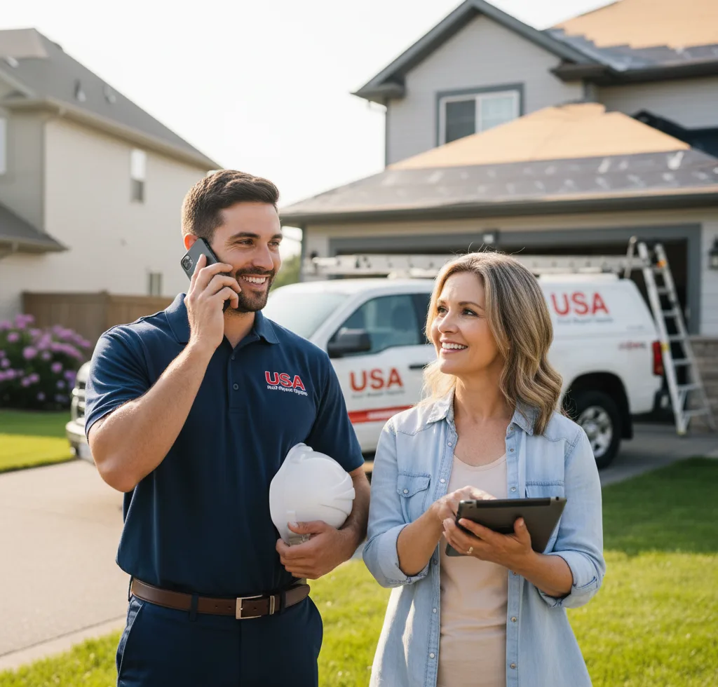 USA Roof Repair Experts customer support in Hardin